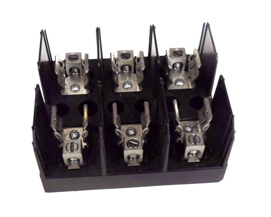 3 COOPER BUSSMAN J60030-3CR, J60030-3C FUSE HOLDERS 600V, 30A, 60/75C, J60030C