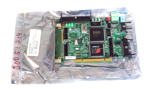 NEW SCIEMETRIC 063-8080000 MODEL 808 PCI INTERFACE WITH DATA CARD REV. 3, A4949