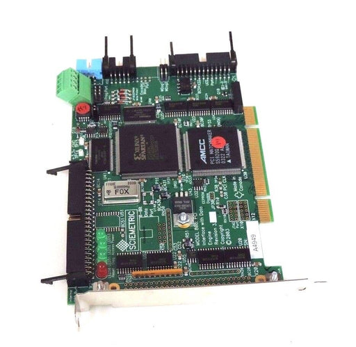 NEW SCIEMETRIC 063-8080000 MODEL 808 PCI INTERFACE WITH DATA CARD REV. 3, A4949