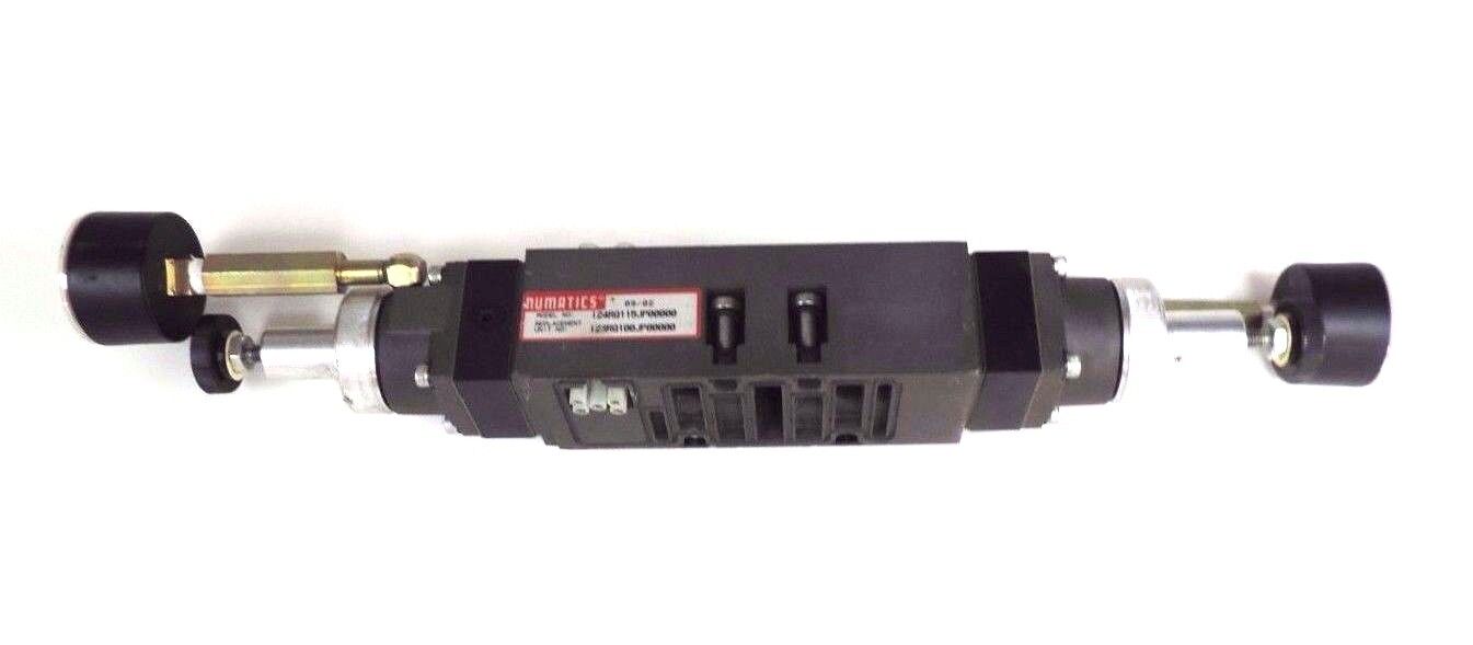 NUMATICS I24RQ115JP00000 REGULATOR VALVE I23RQ100JP00000 W/ 214-103 GAUGES