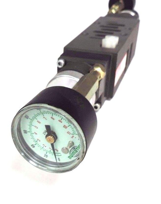 NUMATICS I24RQ115JP00000 REGULATOR VALVE I23RQ100JP00000 W/ 214-103 GAUGES