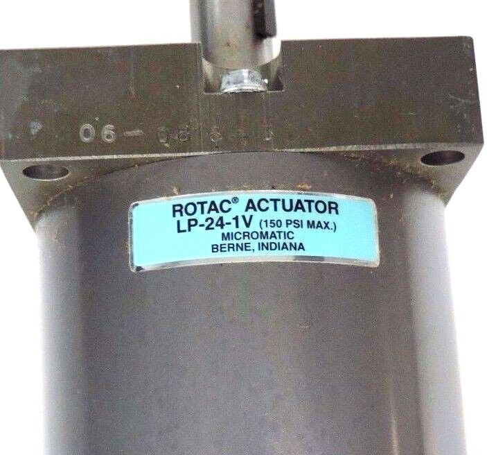 NEW MICROMATIC ROTAC LP-24-1V ACTUATOR 150PSI MAX, 1/8-27NPTF, LP241V