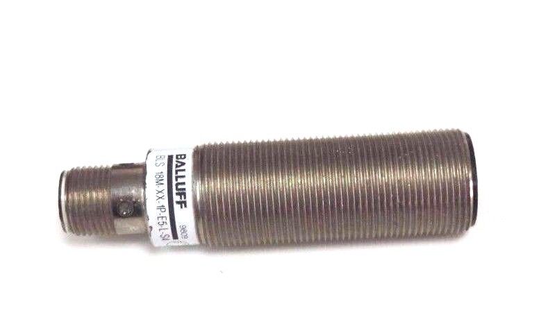 BALLUFF BLS-18M-XX-1P-E5-L-S-4 PHOTOELECTRIC EMITTER BLS18MXX1PE5LS4, 10-30VDC