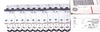BOX OF 6 NEW GENERAL ELECTRIC EP62ULC06 CIRCUIT BREAKERS EP62UL, 2-POLE, 277VAC