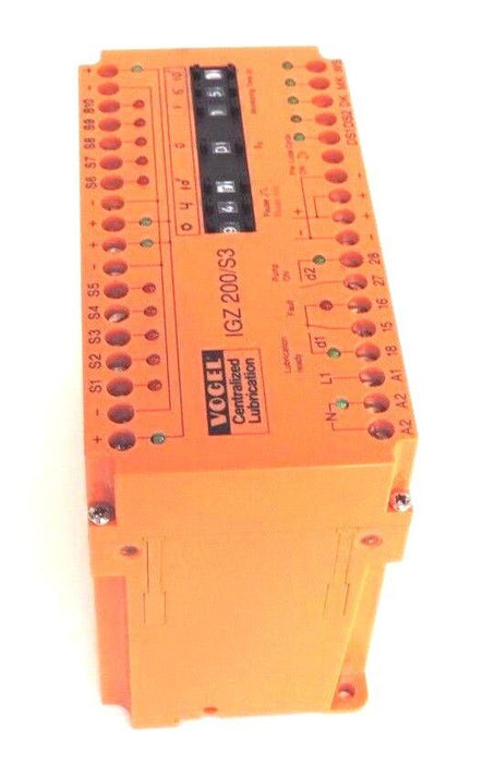 VOGEL IGZ 200/S3 LUBRICATION TIMER MODULE 19312482, 110/120V, 50/60HZ, IGZ200S3