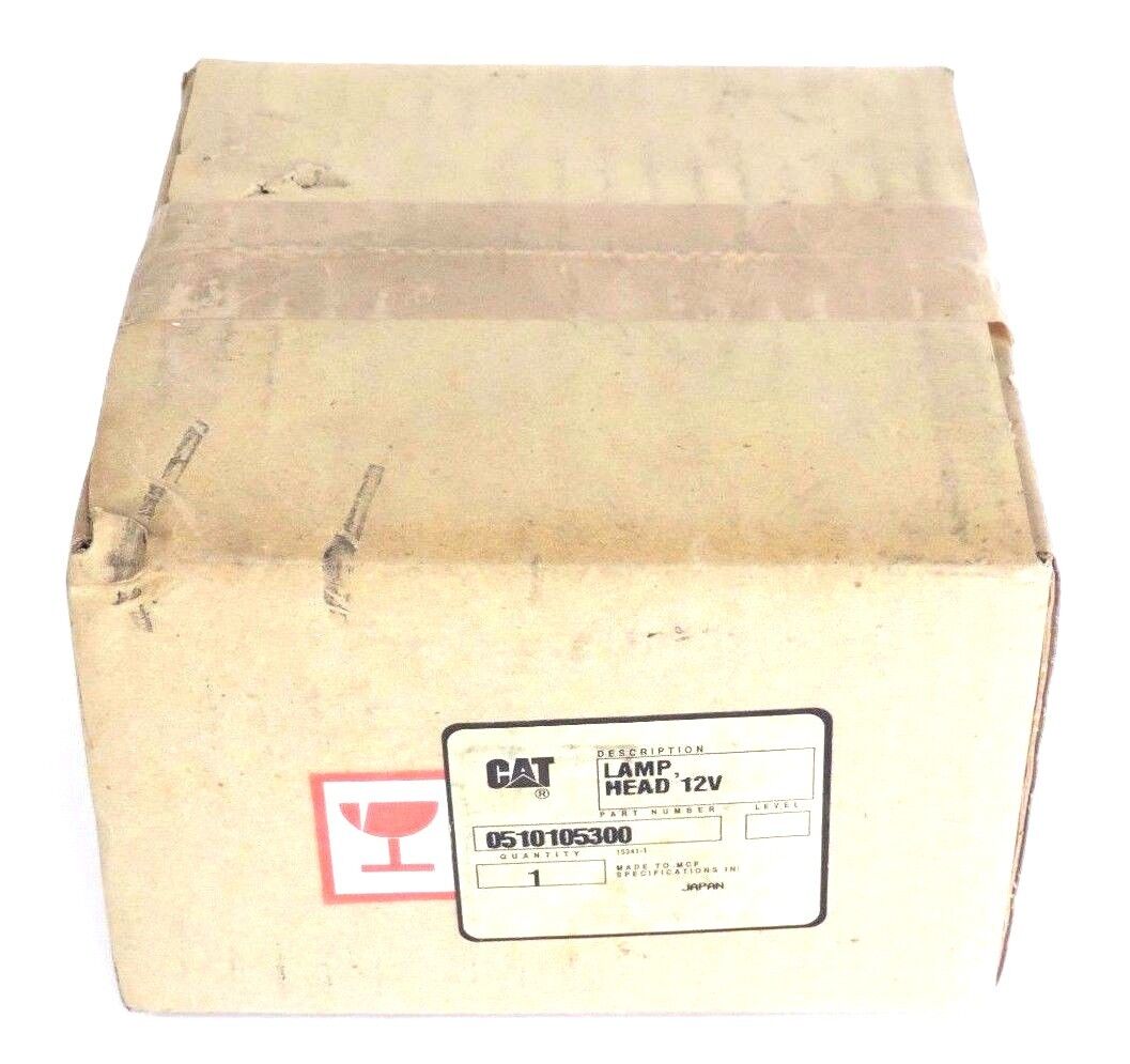 NEW SEALED CATERPILLAR 0510105300 LAMP HEAD 12V, 55WATT, 0510-10105300