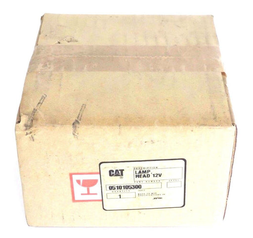 NEW SEALED CATERPILLAR 0510105300 LAMP HEAD 12V, 55WATT, 0510-10105300