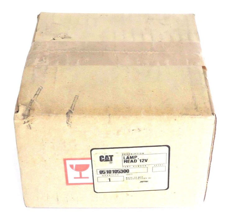 NEW SEALED CATERPILLAR 0510105300 LAMP HEAD 12V, 55WATT, 0510-10105300