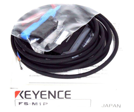 NIB KENYENCE FS-M1P SENSOR AMPLIFIER 12/24VDC, FSM1P