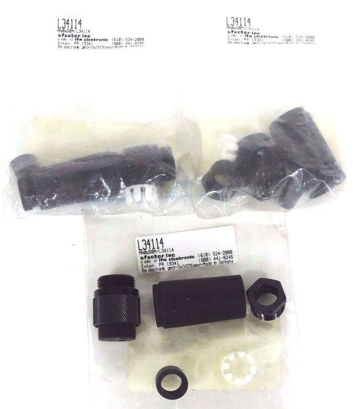 3 NIB EFECTOR LUMBERG L34114 CONNECTORS 7/8'', RSC 30/13,5, MN0WS0M