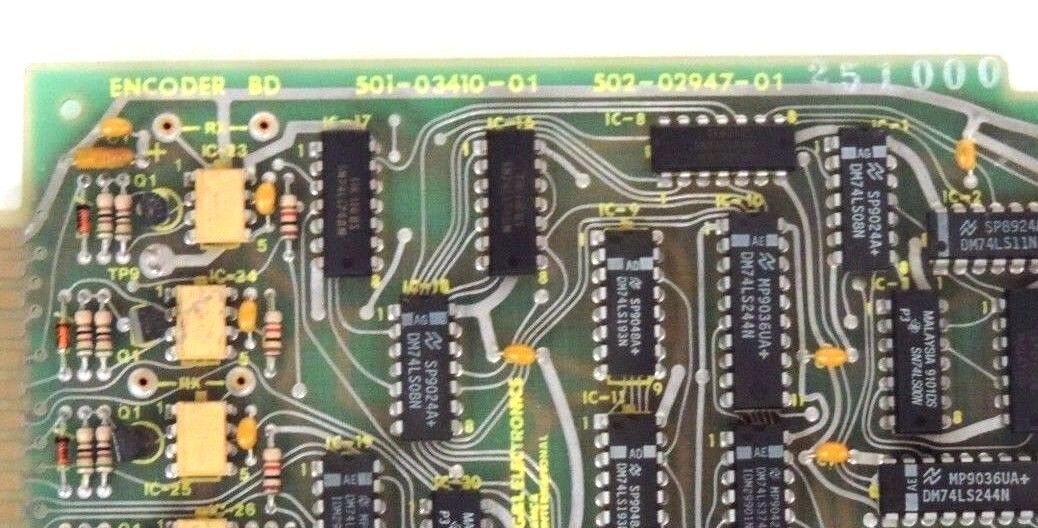 GIDDINGS & LEWIS 501-03410-01 ENCODER BOARD 502-02947-01, 5010341001
