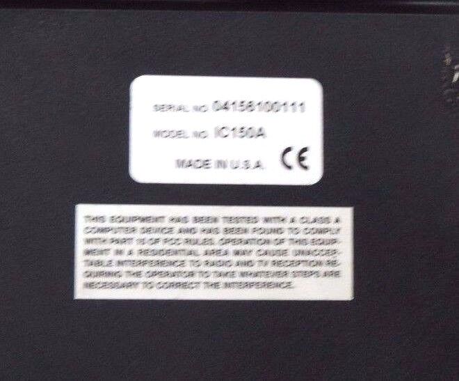 BLACK BOX IC150A SMART NODE 485 STANDALONE W/ JK-17701-NA TRANSFORMER 17/120VAC