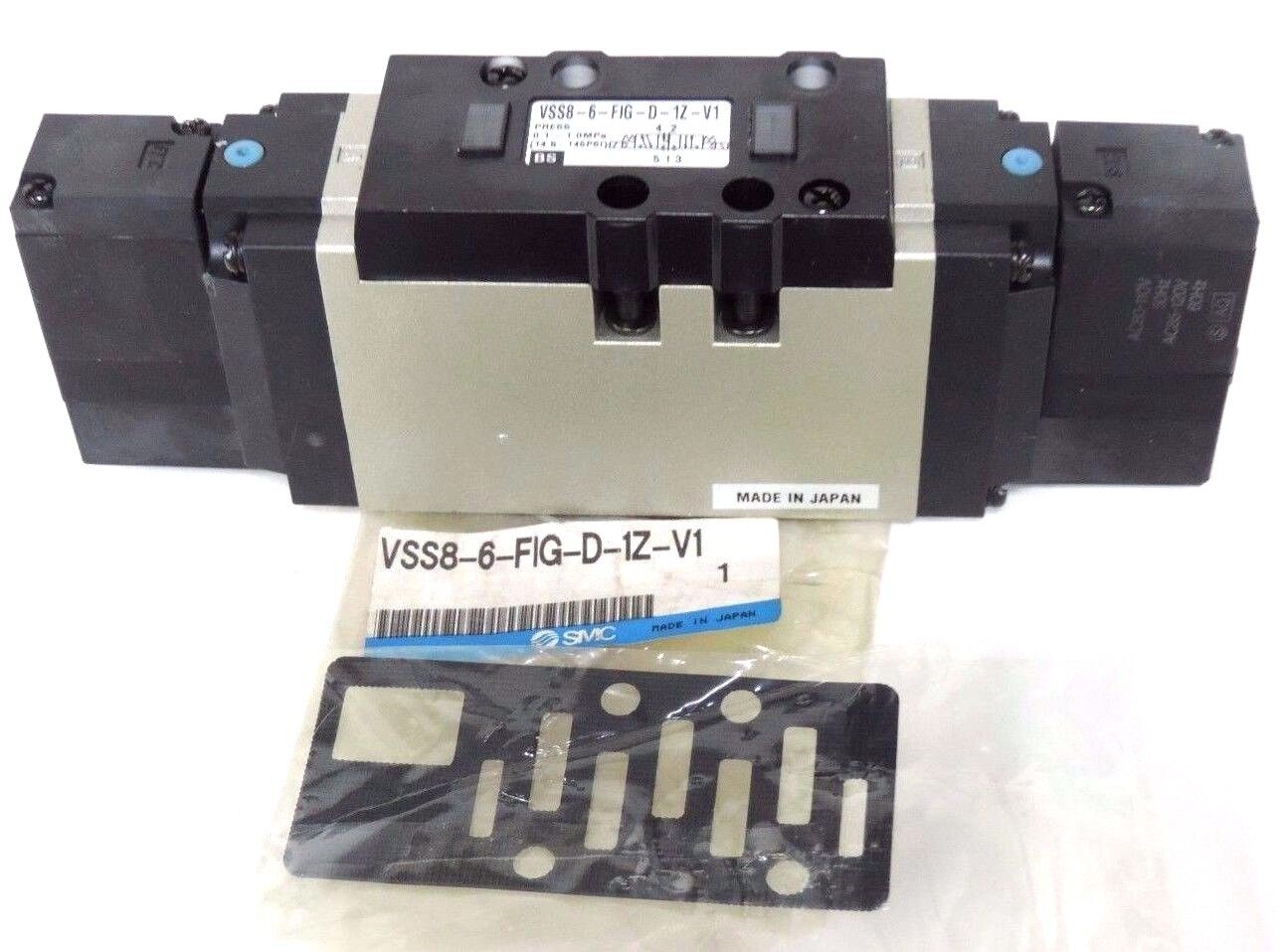 NEW SMC VSS8-6-FIG-D-1Z-V1 VALVE VSS86FIGD1ZV1, 0.1~1.0MPa