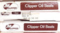 LOT OF 6 NIB JM CLIPPER 0312-17181 OIL SEALS 031217181, 5066 HP