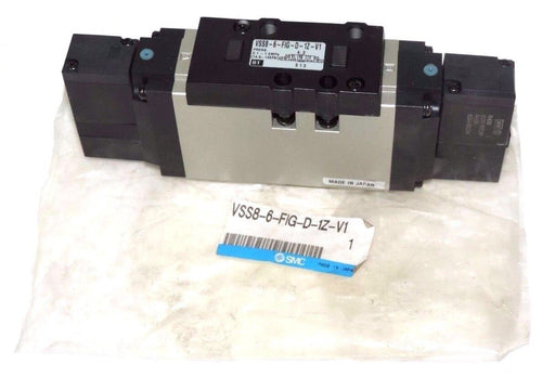 NEW SMC VSS8-6-FIG-D-1Z-V1 VALVE VSS86FIGD1ZV1, 0.1~1.0MPa - MISSING GASKET