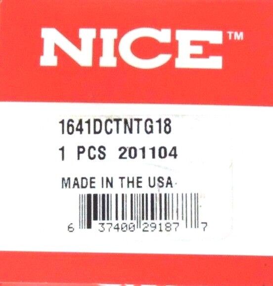 NIB NICE 1641DCTNTG18 BEARING 201104