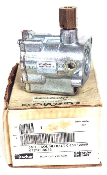 NIB PARKER K175808053 3NC X SOL NLOR LT 0-150 120V, 60HZ