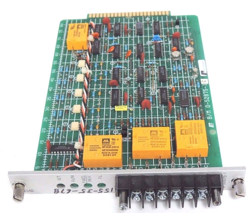 RELIANCE ELECTRIC 0-52875-1C PC BOARD V/T DIGITAL BOARD VTDB