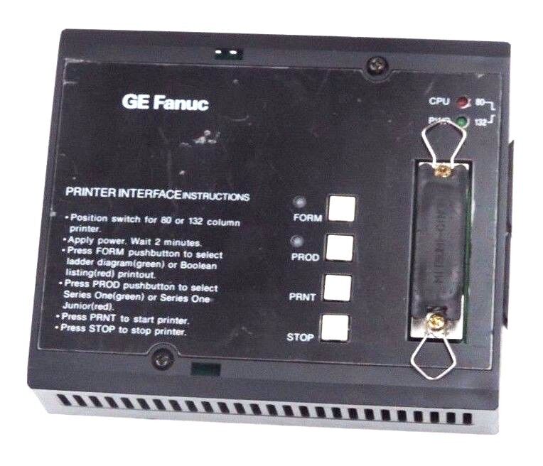 GE FANUC IC610PER151D SNAP-ON PRINTER INTERFACE UNIT