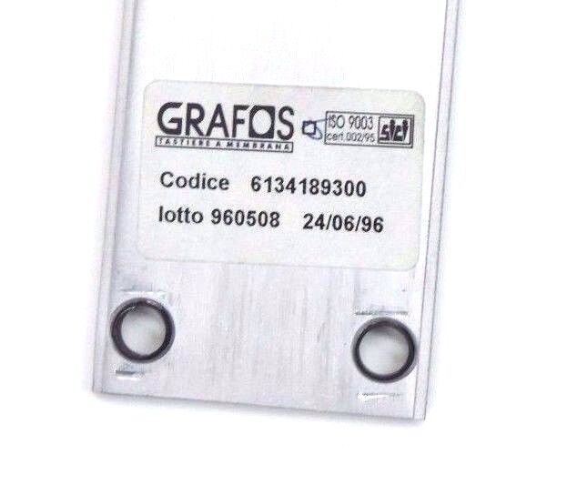 GRAFOS 6134081900 FACE PLATE W/ GRAFOS 6134189300 PLATE