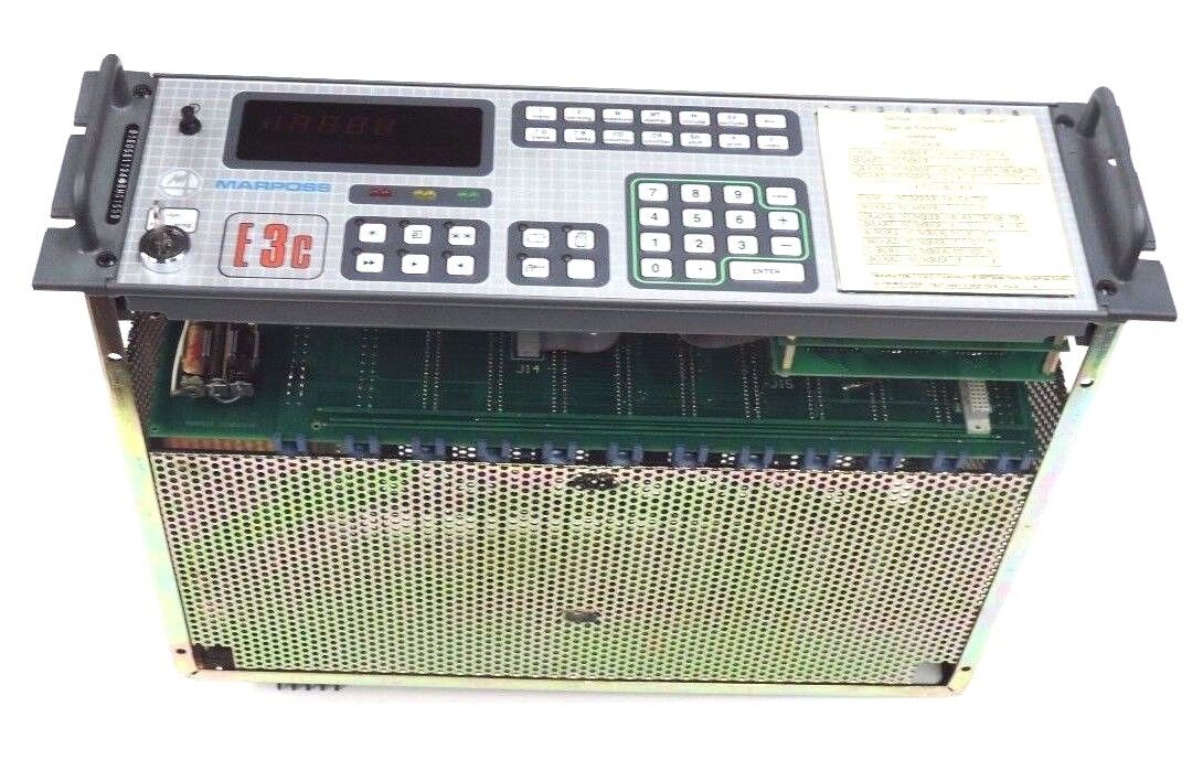 MARPOSS E3C 8160561134 PROCESS CONTROLLER W/ 6830326601, 6116320400 BOARDS