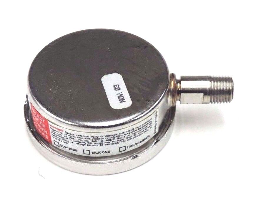 NIB ASHCROFT 1MA42121-010 DURALIFE GAUGE 2-1/2'', 25 1009SW 02L XLL, 1MA42121010