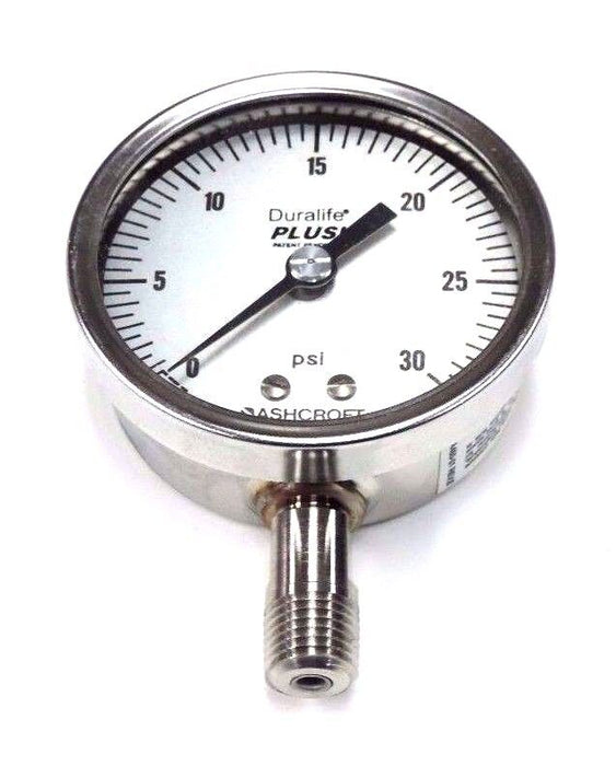 NIB ASHCROFT 1MA42121-010 DURALIFE GAUGE 2-1/2'', 25 1009SW 02L XLL, 1MA42121010
