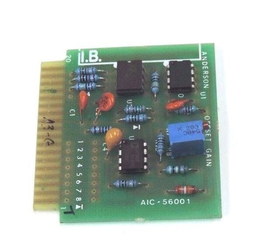 ANDERSON AIC-56001 OFFSET GAIN BOARD DIGITRONICS CB164B, 56001