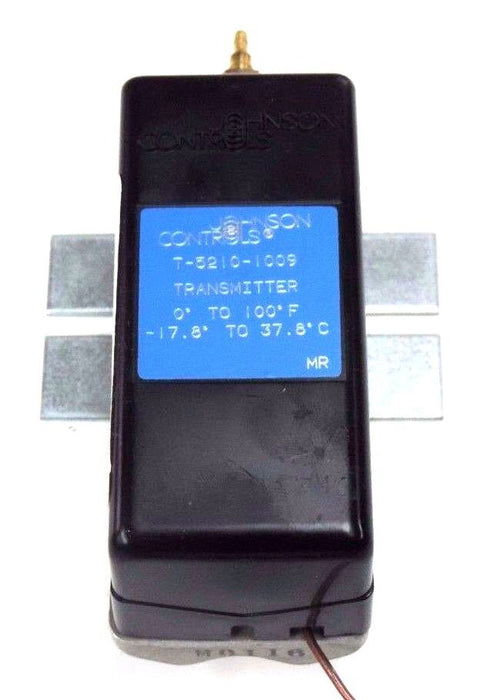 REPAIRED JOHNSON CONTROLS T-5210-1009 TEMP. TRANSMITTER 0/100 DEG. F., T52101009