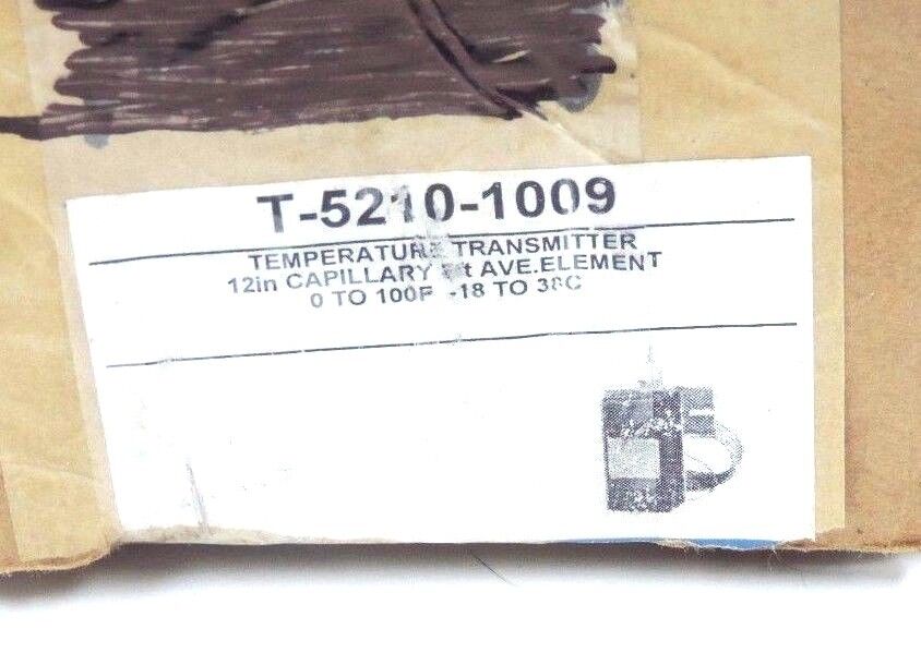 REPAIRED JOHNSON CONTROLS T-5210-1009 TEMP. TRANSMITTER 0/100 DEG. F., T52101009