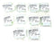 NEW NICKEL-METAL HYDRIDE BATTERIES 990004-0002, NIMH 1250 mAH STK120205, QTY: 11