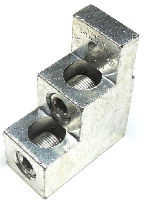 LOT OF 5 SQUARE D PV2-600 LUGS ALUMINUM, 600KCMIL-2, CU9AL