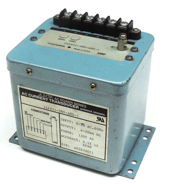 YOKOGAWA 246921-380-AHD-1 CURRENT TRANSDUCER 120V 246921380AHD1