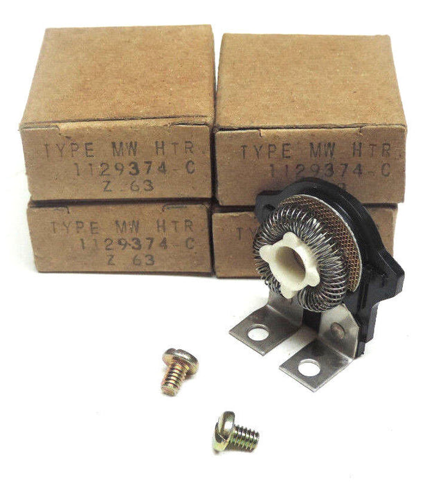 LOT OF 4 NIB WESTINGHOUSE 1129374-C OVERLOAD THERMAL HEATING ELEMENT Z.63