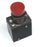 ALLEN BRADLEY 800-BK6A PUSHBUTTON EXTENDED HEAD RED 1NO/1NC 800BK6A, 600V MAX.