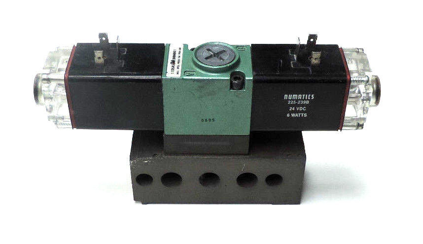 NUMATICS 11DSA500E000061 VALVE W/ 225-239B 24VDC 6WATTS COIL