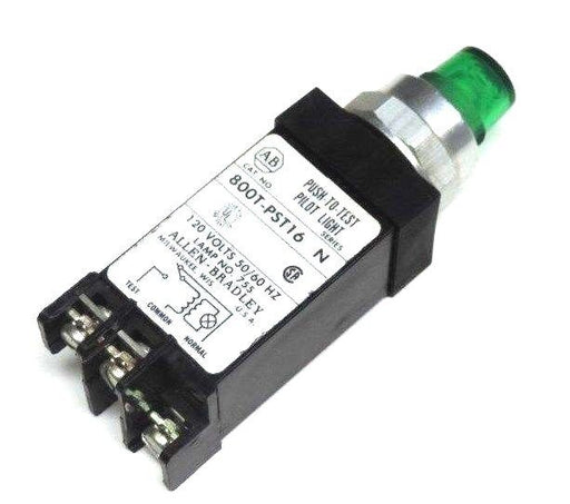 ALLEN BRADLEY 800T-PST16 PUSH TO TEST PILOT LIGHT SER N 800TPST16