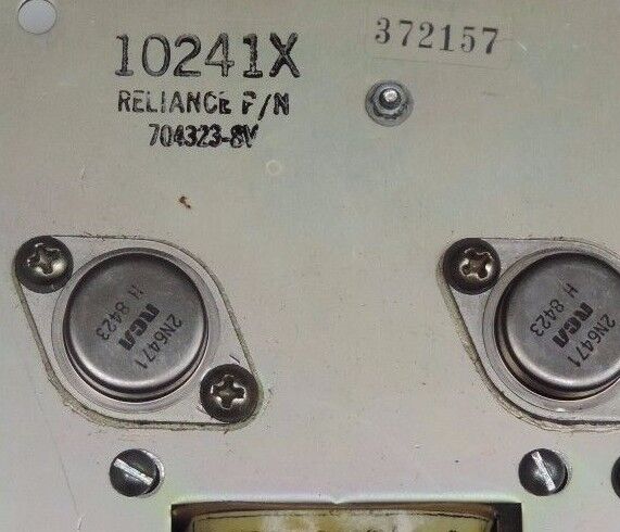 NIB RELIANCE ELECTRIC 704323-8V POWER SUPPLY 7043238V