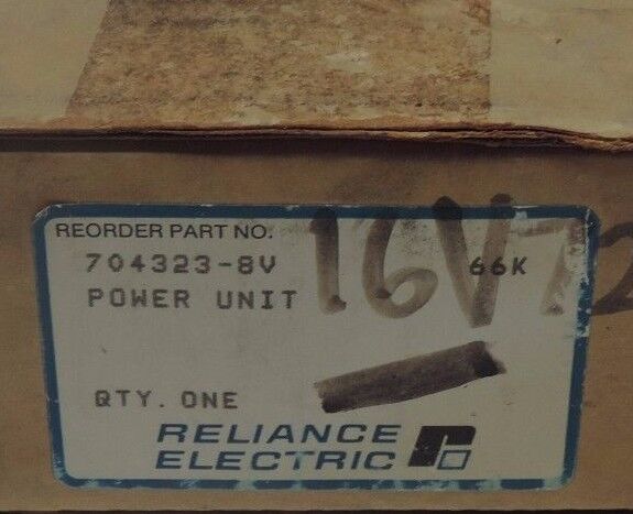 NIB RELIANCE ELECTRIC 704323-8V POWER SUPPLY 7043238V