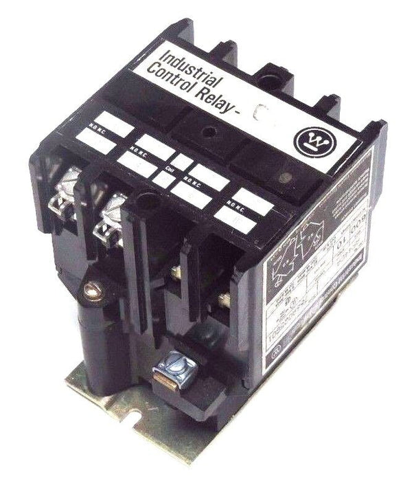 WESTINGHOUSE AR440A INDUSTRIAL CONTROL RELAY 766A025G01, 600V, 10AMP