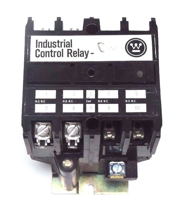 WESTINGHOUSE AR440A INDUSTRIAL CONTROL RELAY 766A025G01, 600V, 10AMP