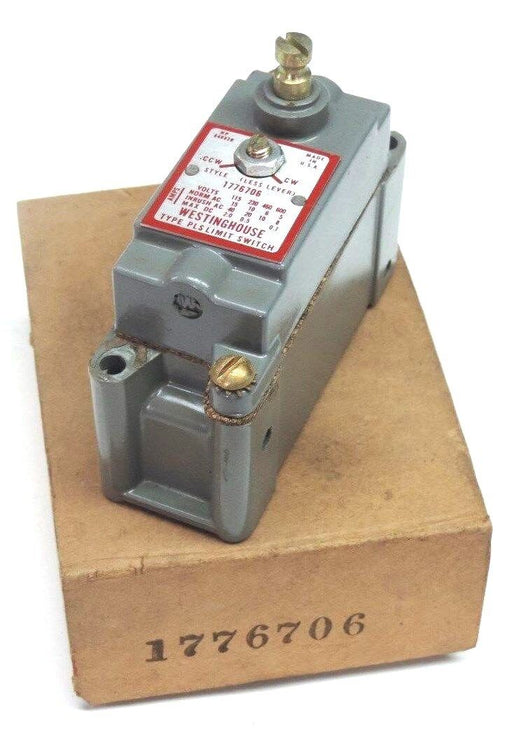 NIB WESTINGHOUSE 1776706 TYPE PLS LIMIT SWITCH W/O LEVER