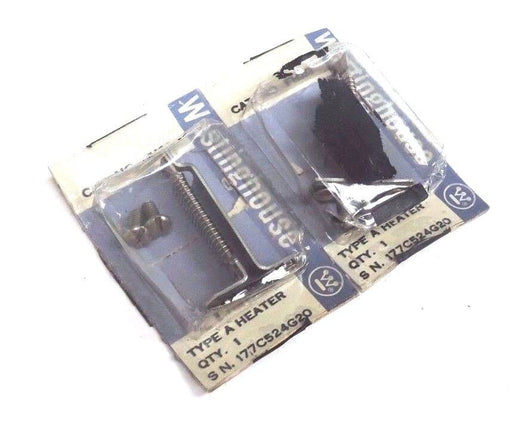 LOT OF 2 NEW WESTINGHOUSE FH20 TYPE A HEATER ELEMENTS