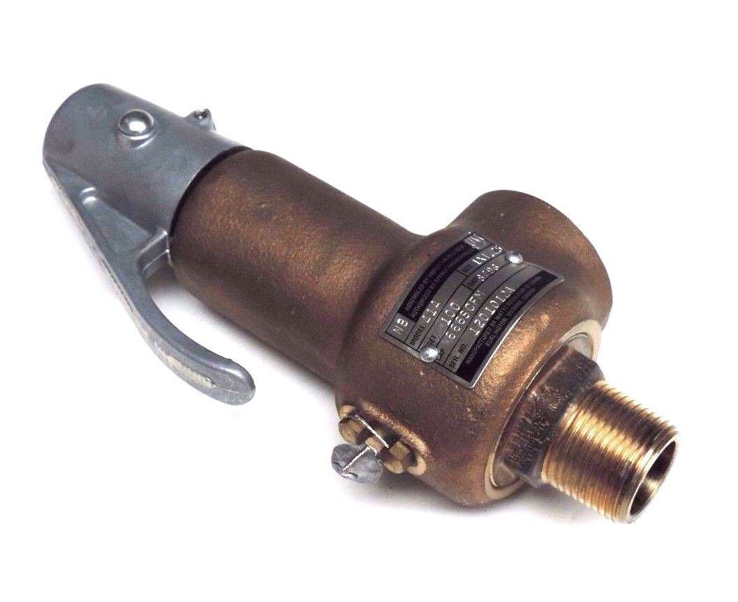 NEW WATTS MODEL 41A RELIEF VALVE 1 X 1/4'', SET 100, 666SCFM