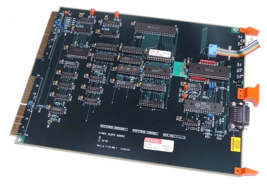 CROSFIELD ELECTRONICS 7606-1990 VIDEO SCOPE BOARD ASSY 76062000-00-A
