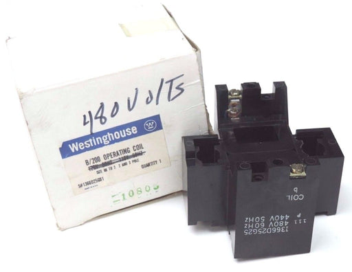 NIB WESTINGHOUSE 1366D25G25 B/200 OPERATING COIL, 208V SIZE 00-2 2&3POLE