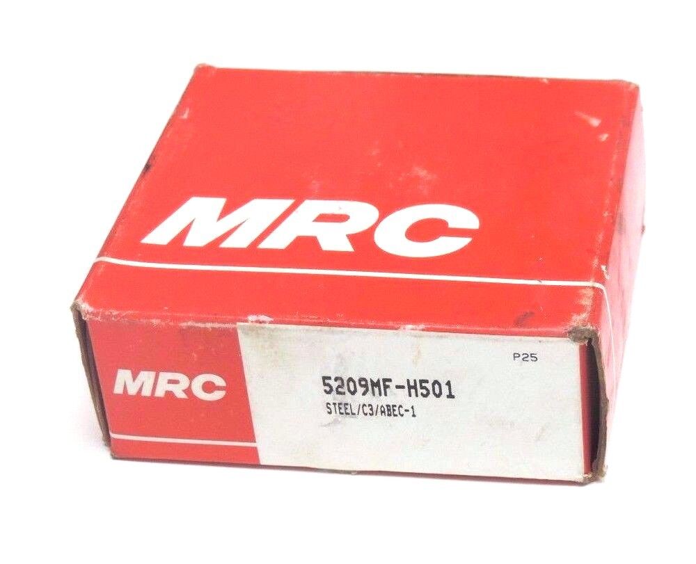 NIB SEALED MRC 5209MF-H501 BALL BEARING 45MM ID 85MM OD, 5209MFH501