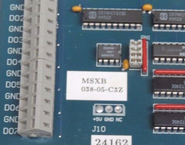 MICROSTAR LABORATORIES MSXB 038-05-C3Z DIGITAL EXPANSION BOARD MSXB03805C3Z
