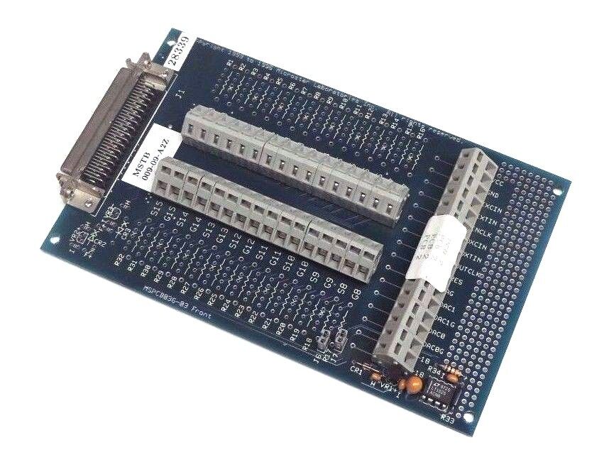 MICROSTAR LABORATORIES MSTB 009-09-A2Z ANALOG TERMINATION BOARD MSTB00909A2Z