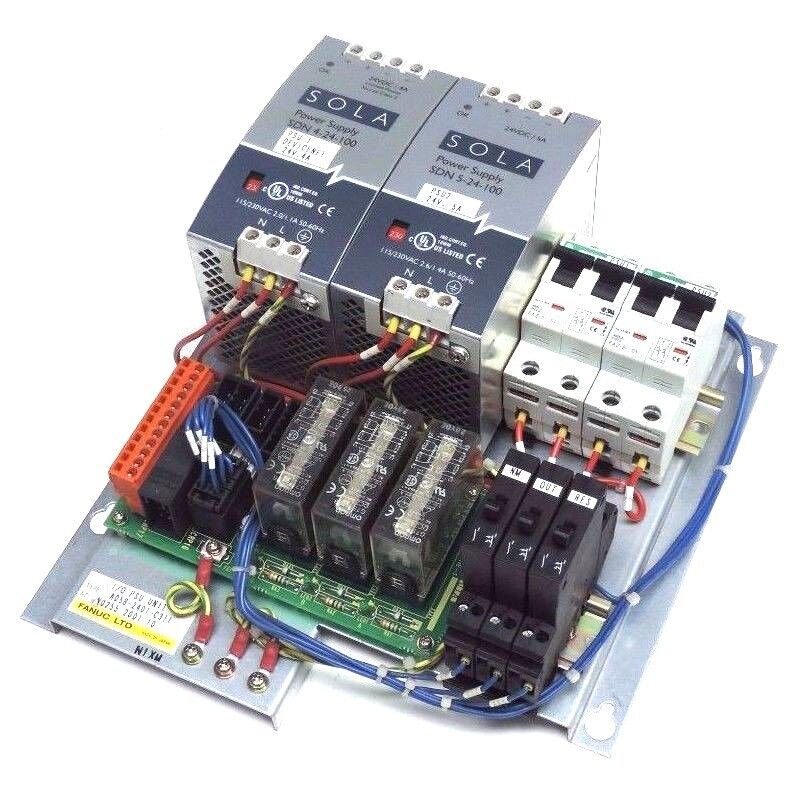 FANUC A05B-2401-C311 DUAL POWER SUPPLY PSU UNIT N0255-2001-10 A05B2401C311